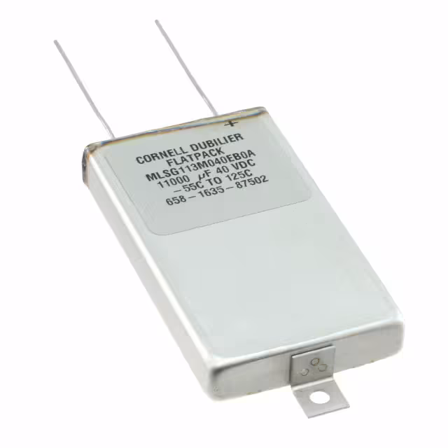 MLSG113M040EB0A Cornell Dubilier Electronics (CDE)  Aluminum Electrolytic Capacitors